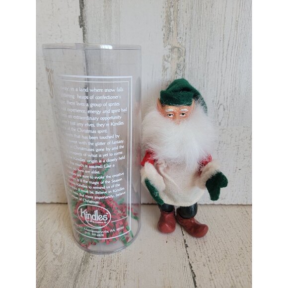 Kindle vintage baker elf Santa xmas figure decor - Picture 1 of 8